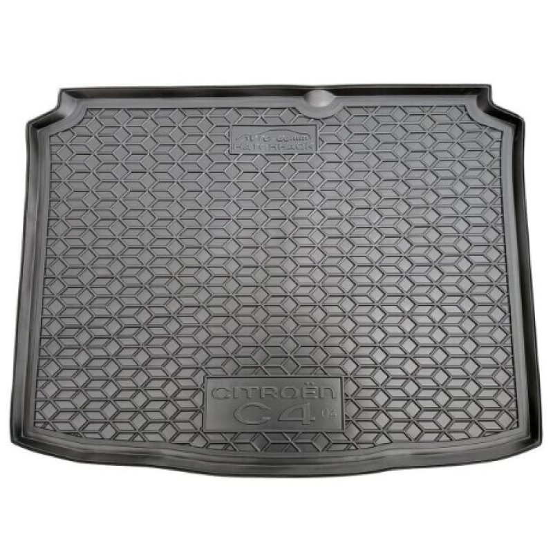 Килимок у багажник пластик Avto-Gumm для Citroen C4 2004-2010