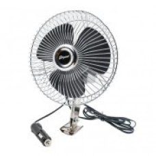 Вентилятор автомобільний поворотний металевий Elegant Maxi 12V 6“