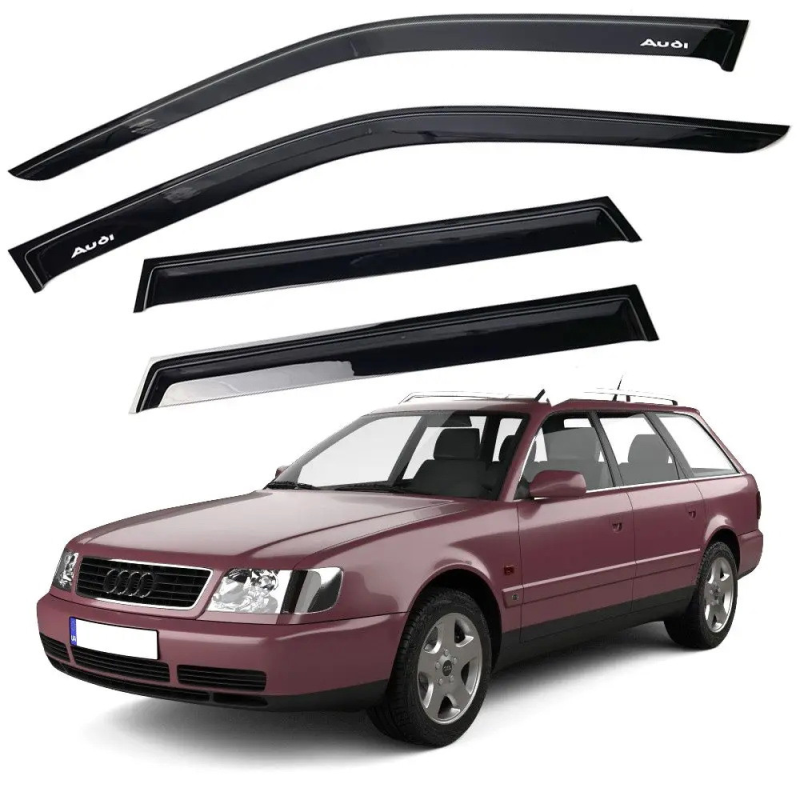 Дефлектори вікон (вітровики) “AV-TUNING“ для AUDI 100 (С4)1991-1994/A6 (C4) 1994-1997 універсал (VA10490)
