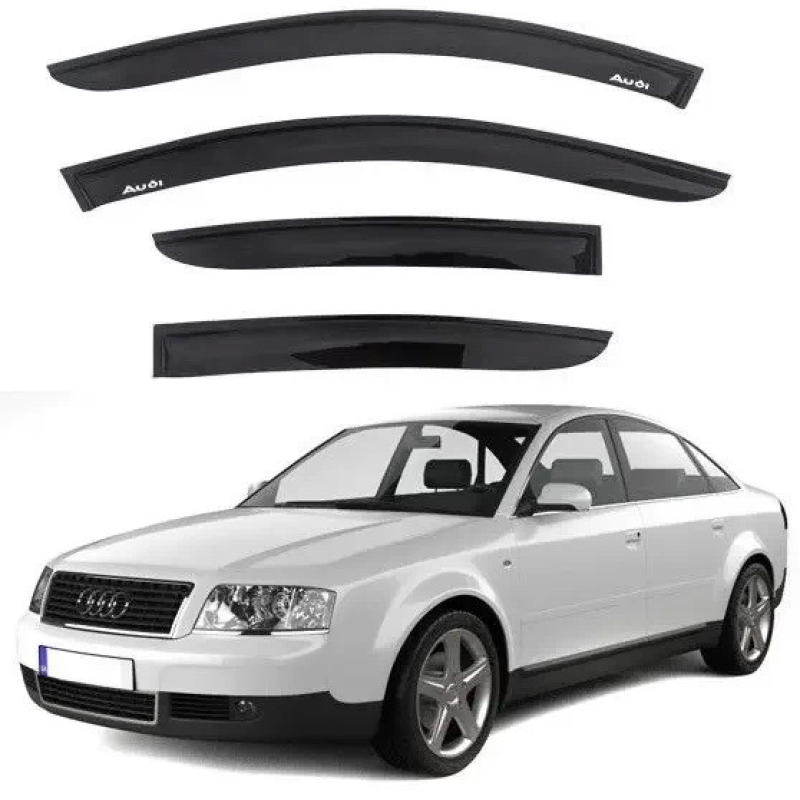 Дефлектори вікон (вітровики) “AV-TUNING“ для AUDI A6 (C5) 1997-2004 седан (VA10397)