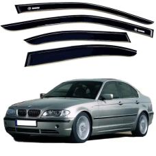 Дефлектори вікон (вітровики) “AV-TUNING“ для BMW 3(E46) 1998-2006 седан (VB20198)