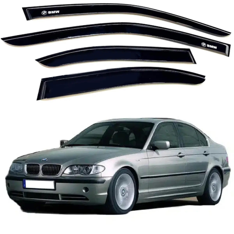 Дефлектори вікон (вітровики) “AV-TUNING“ для BMW 3(E46) 1998-2006 седан (VB20198)