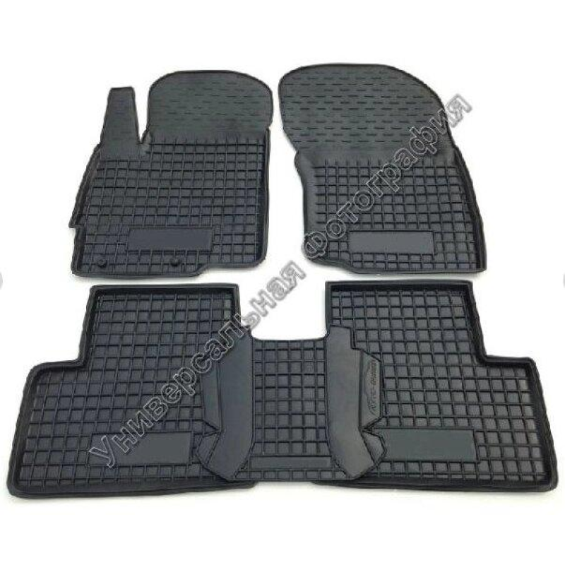 Килимки в салон гумові Avto-Gumm для Lexus LX 570 2012-