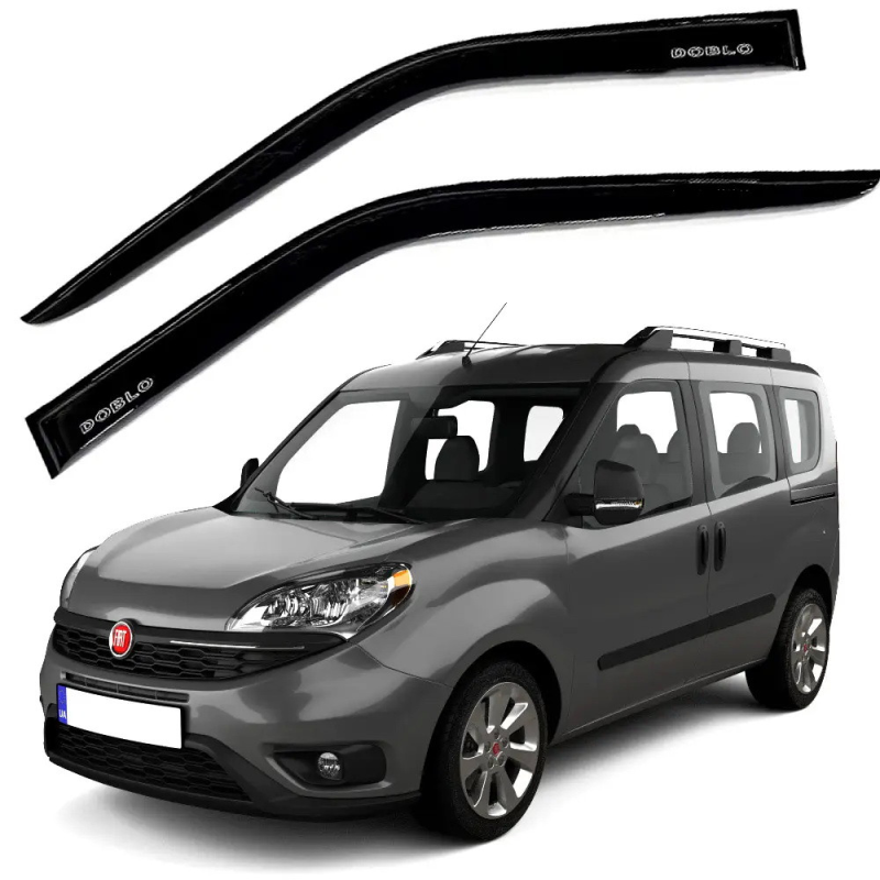 Дефлектори вікон (вітровики) “AV-TUNING“ для FIAT Doblo 2010-/Opel Combo 2010- (VF10210)