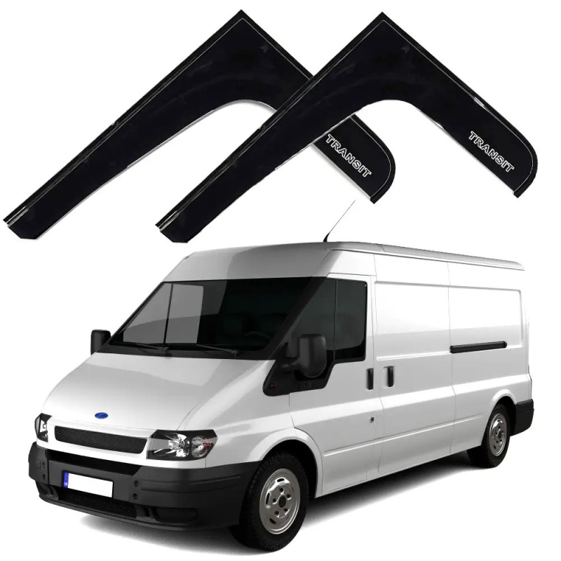Дефлектори вікон (вітровики) “AV-TUNING“ для FORD Transit V 2000-2006/Transit VI 2006-2014 (Г-образні) (VF21100G)