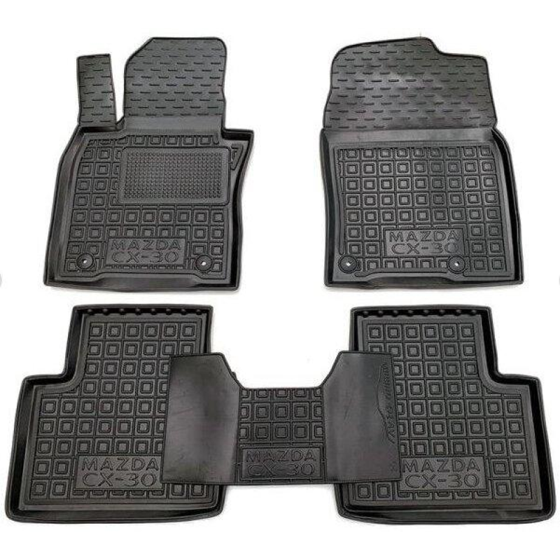 Килимки в салон гумові Avto-Gumm для Mazda CX-30 2020-