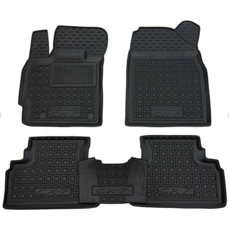 Килимки в салон гумові Avto-Gumm для Mazda CX-7 2006-