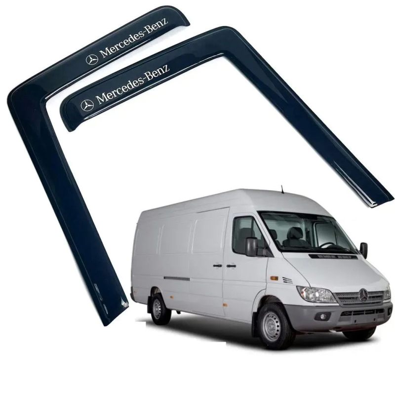 Дефлектори вікон (вітровики) “AV-TUNING“ для MERCEDES BENZ Sprinter (W901-905) Г-подібні 1996-2006 (VM30496G)