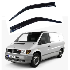 Дефлектори вікон (вітровики) “AV-TUNING“ для MERCEDES BENZ Vito (W638) широкий 1996-2003 (10см.) (VM30796)