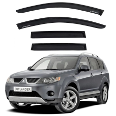 Дефлектори вікон (вітровики) “AV-TUNING“ для MITSUBISHI Outlander XL /Peugeot 4007 /Citroen C-Crosser 2006-2012 (VM40706)