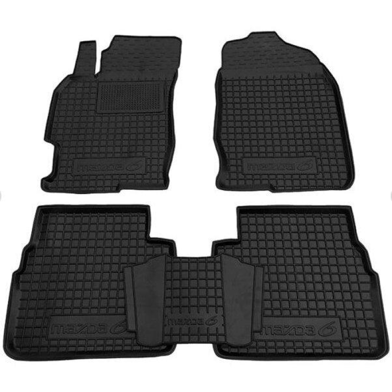 Килимки в салон гумові Avto-Gumm для Mazda 6 2007-2013