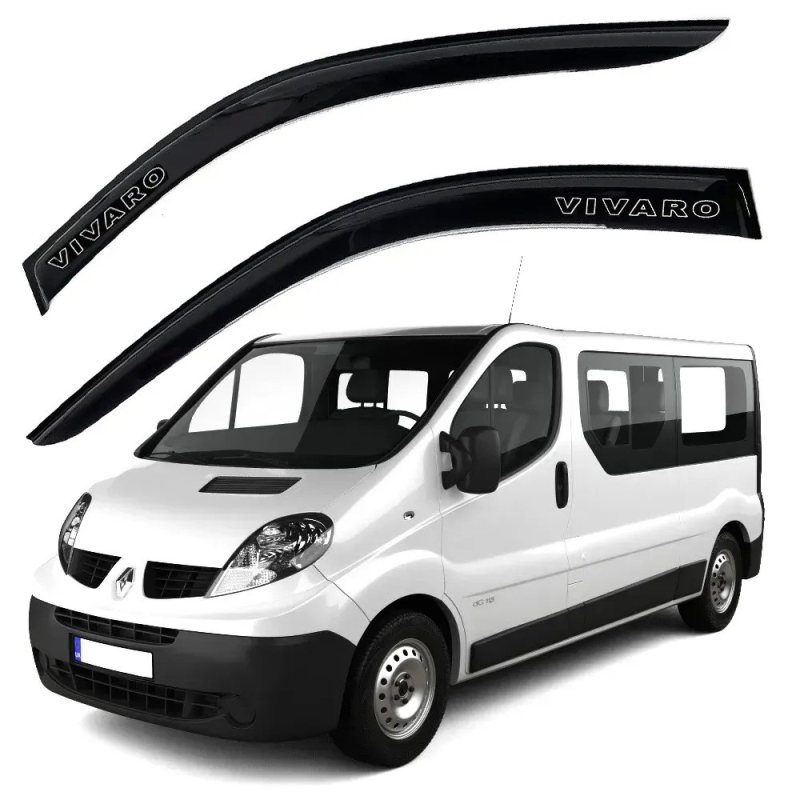 Дефлектори вікон (вітровики) “AV-TUNING“ для OPEL Vivaro 2001-2014 економ (5 см.) (VO11501E)