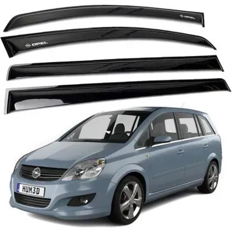 Дефлектори вікон (вітровики) “AV-TUNING“ для OPEL Zafira B 2005-2011 (VO11706)