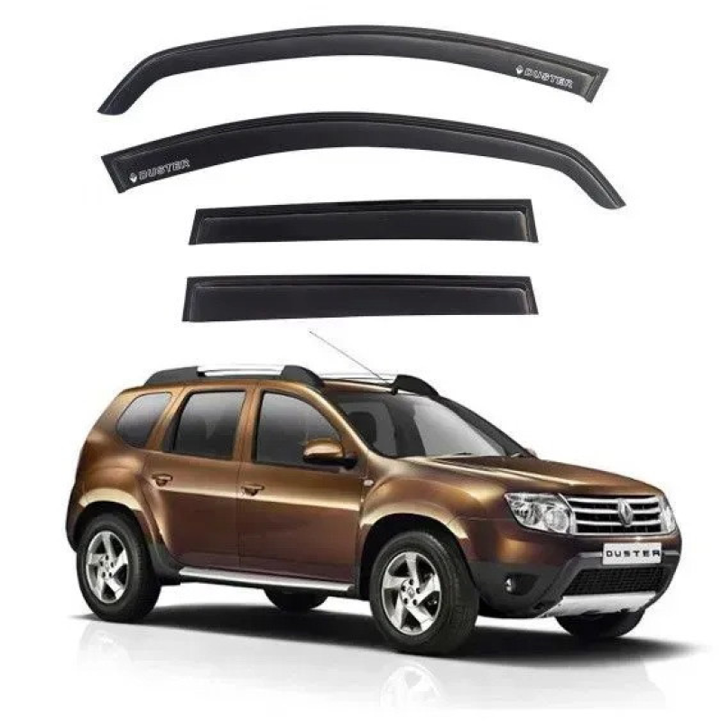 Дефлектори вікон (вітровики) “AV-TUNING“ для RENAULT Duster 2010-2018 (VR10310)