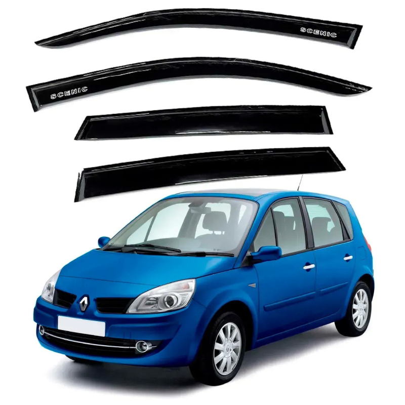 Дефлектори вікон (вітровики) “AV-TUNING“ для RENAULT Scenic II 2003-2009/Grand Scenic 2003-2009 (VR12003) Дефлектори вікон (вітровики) “AV-TUNING“ для RENAULT Scenic II 2003-2009/Grand Scenic 2003-2009 (VR12003)