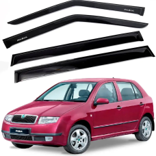 Дефлектори вікон (вітровики) “AV-TUNING“ для SKODA Fabia 1999-2007 седан/хетчбек (VS10200)