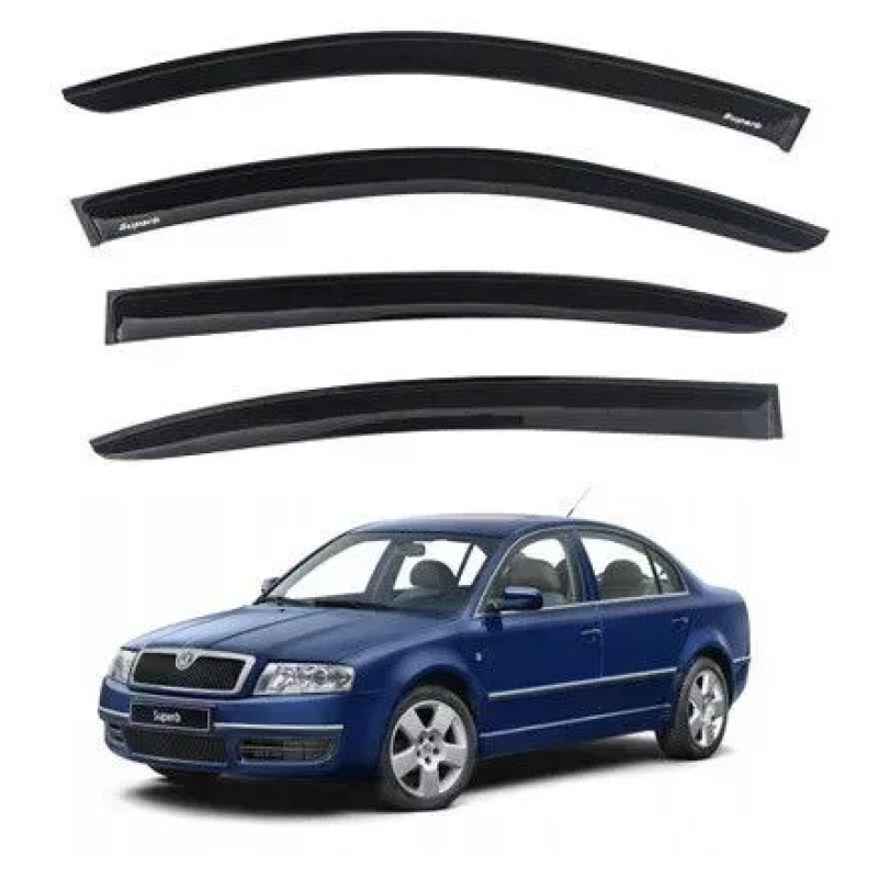Дефлектори вікон (вітровики) “AV-TUNING“ для SKODA Superb 2001-2008 седан (VS11101)