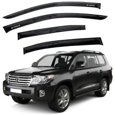 Дефлектори вікон (вітровики) “AV-TUNING“ для TOYOTA Land Cruiser 200 2007-2021 (VT21507)