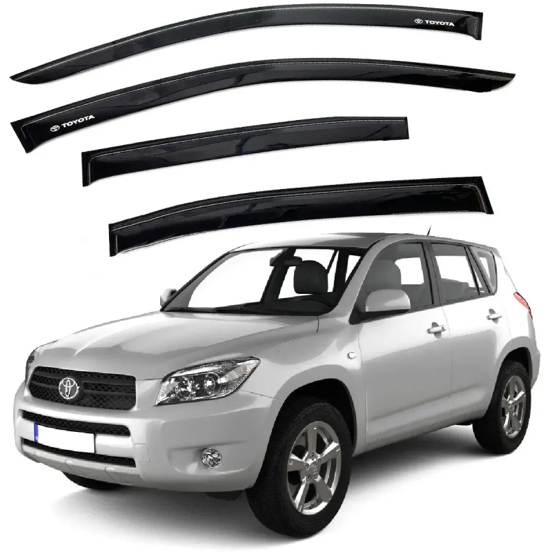 Дефлектори вікон (вітровики) “AV-TUNING“ для TOYOTA Rav 4 (5 дверей) 2006-2012 (VT20806)