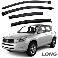Дефлектори вікон (вітровики) “AV-TUNING“ для TOYOTA Rav4 Long (5 дверей) 2006-2012 (VT20906)