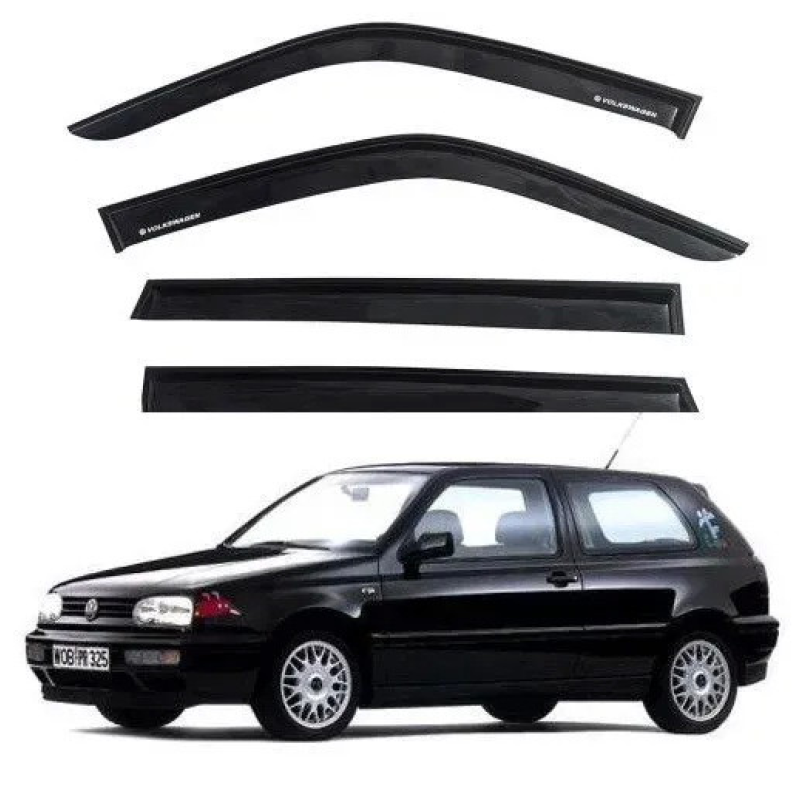 Дефлектори вікон (вітровики) “AV-TUNING“ для VW Golf III 1991-1997 5 дверей (VV11691)