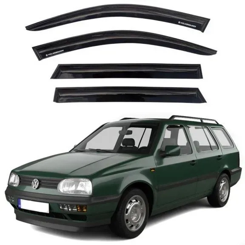 Дефлектори вікон (вітровики) “AV-TUNING“ для VW Golf IV 1997-2003 універсал (VV12399)