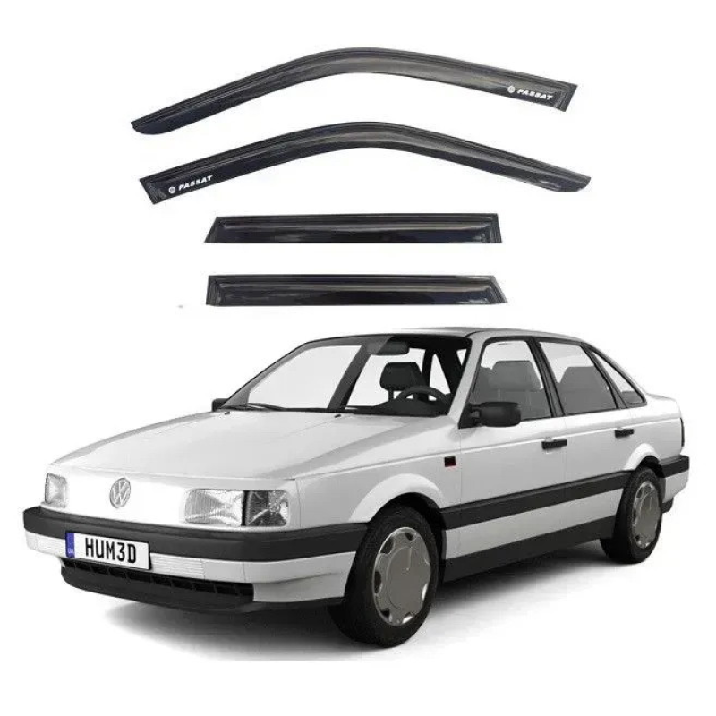 Дефлектори вікон (вітровики) “AV-TUNING“ для VW Passat B3 1988-1992/B4 1993-1996 седан (VV10688)