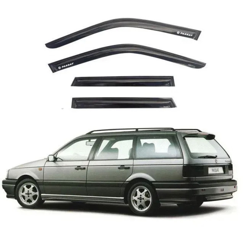 Дефлектори вікон (вітровики) “AV-TUNING“ для VW Passat B3 1988-1992/B4 1993-1996 універсал (VV10788)
