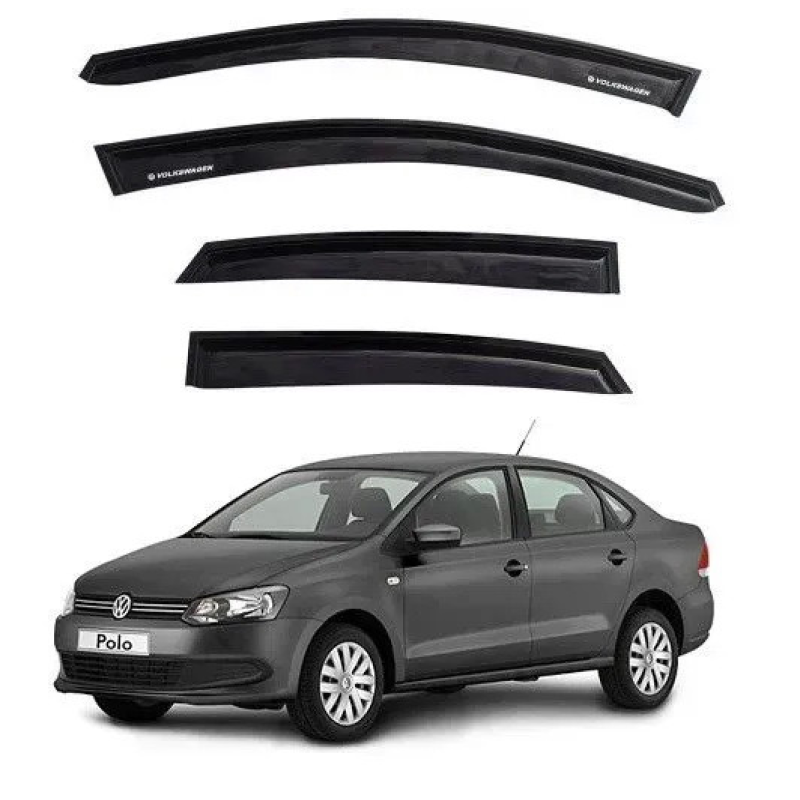 Дефлектори вікон (вітровики) “AV-TUNING“ для VW Polo 2009-2017 седан (VV11109)