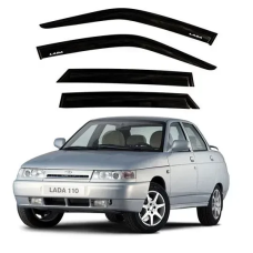 Дефлектори вікон (вітровики) “AV-TUNING“ для ВАЗ 2110 1995-2007 вставні (ВВ10012)