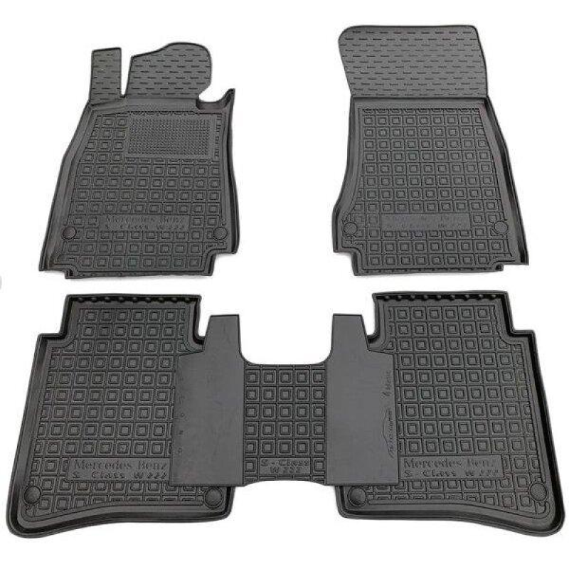 Килимки в салон гумові Avto-Gumm для Mercedes S (W222) 2013- 4matic long