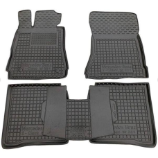 Килимки в салон гумові Avto-Gumm для Mercedes S (W221) 2005-2014 4matic Long