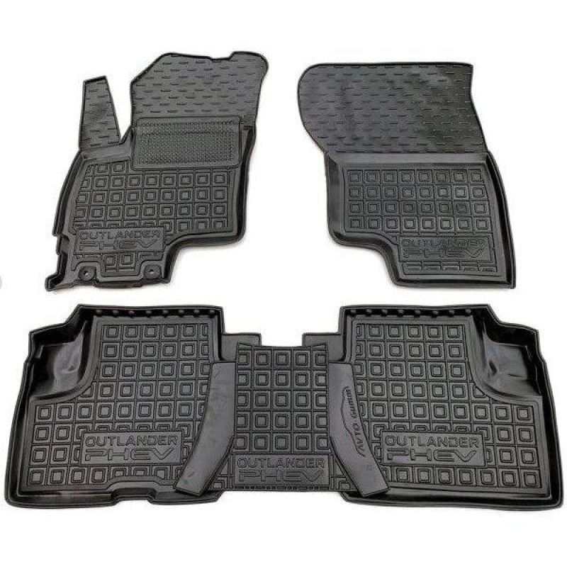 Килимки в салон гумові Avto-Gumm для Mitsubishi Outlander 2012- PHEV