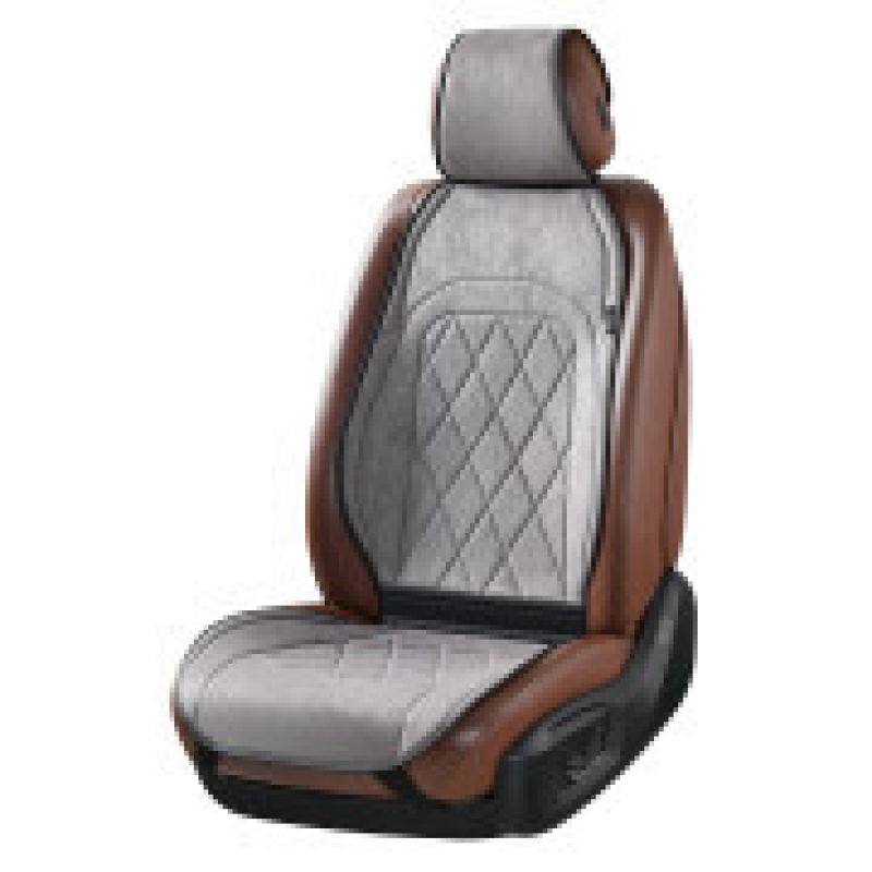 Накидки на автомобільні сидіння PARMA Plus передні 2шт. (сірі) “Elegant“ EL700703