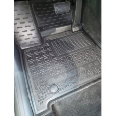 Килимки в салон гумові Avto-Gumm для Hyundai Santa Fe 2024-