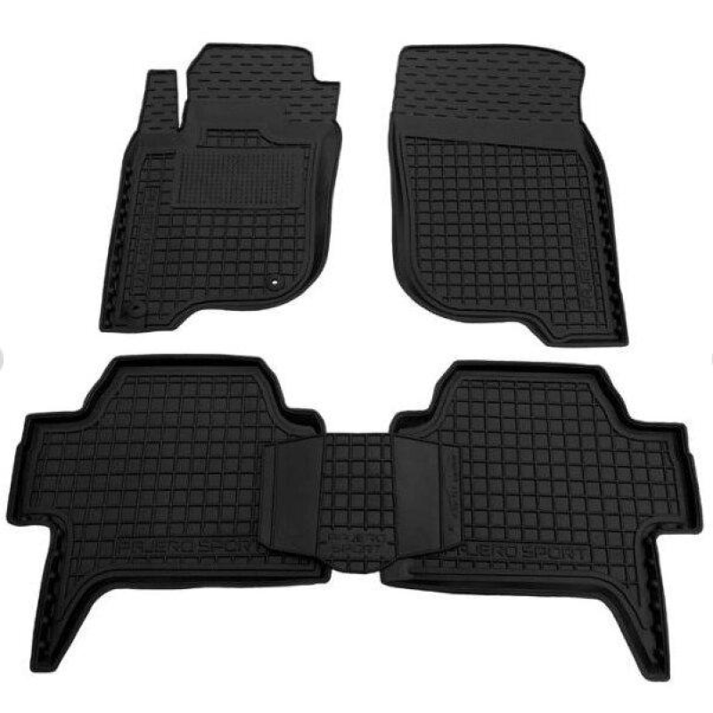 Килимки в салон гумові Avto-Gumm для Mitsubishi Pajero Sport 2 2008-