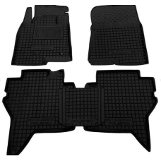 Килимки в салон гумові Avto-Gumm для Mitsubishi Pajero Wagon 3/4 99-/07-