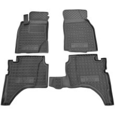 Килимки в салон гумові Avto-Gumm для Mitsubishi L200 (Double Cab) 1996-2006