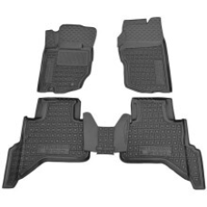 Килимки в салон гумові Avto-Gumm для Mitsubishi L200 Triton Ultimate 2024-