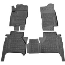 Килимки в салон гумові Avto-Gumm для Nissan Navara Double Cab 2010-