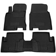 Килимки в салон гумові Avto-Gumm для Nissan Qashqai 2007-