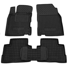 Килимки в салон гумові Avto-Gumm для Nissan Qashqai 2014-