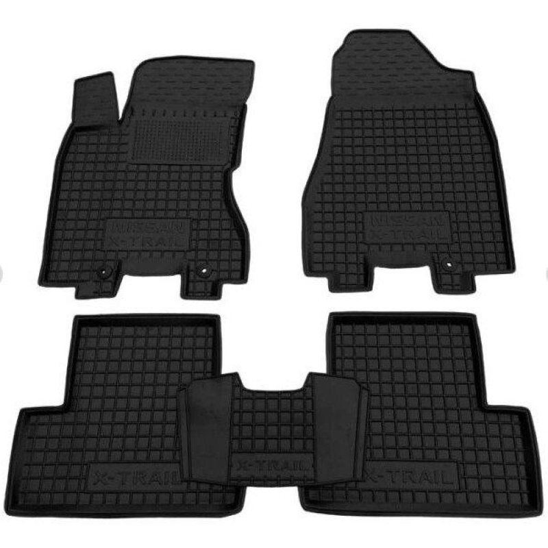 Килимки в салон гумові Avto-Gumm для Nissan X-Trail (T31) 2007-