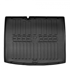 Килимок у багажник 3D для Skoda Fabia III (NJ) (2014-2021) (universal) (lower trunk)