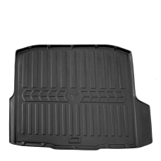 Килимок у багажник 3D для Skoda Octavia III (A7) (2013-2020) (universal) (with “ears“) Шкода