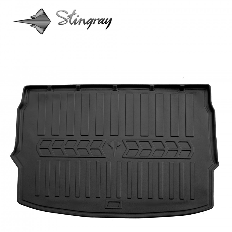 Килимок у багажник 3D для Nissan Qashqai (J11) (restail from 2017) (2014-2021) Ниссан