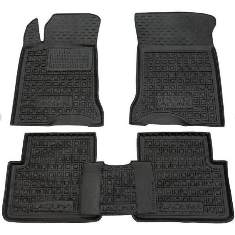 Килимки в салон гумові Avto-Gumm для Renault Laguna 2 2001-2007