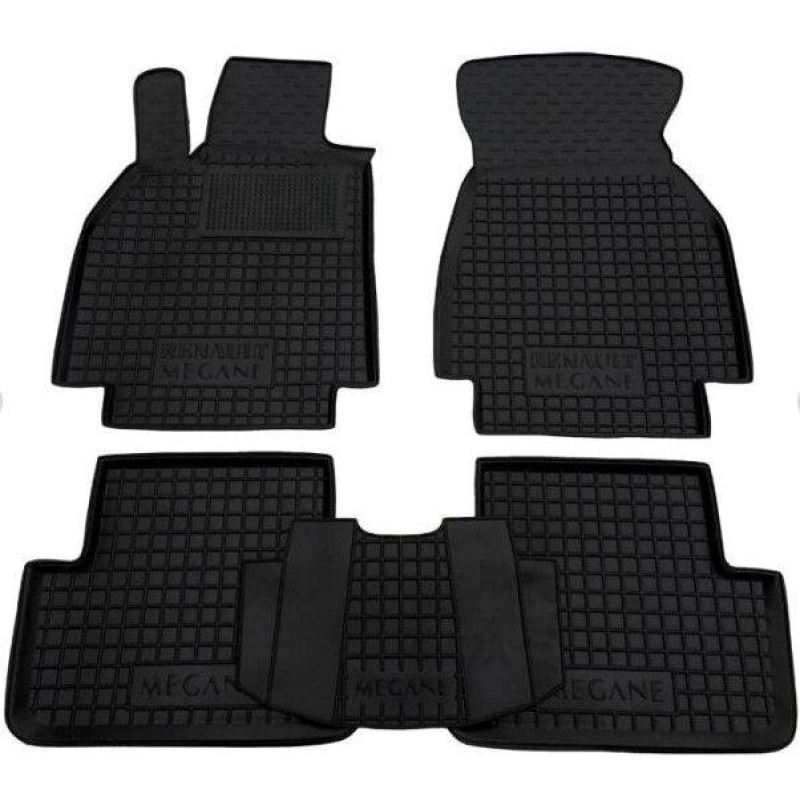 Килимки в салон гумові Avto-Gumm для Renault Megane 2 2003-2009