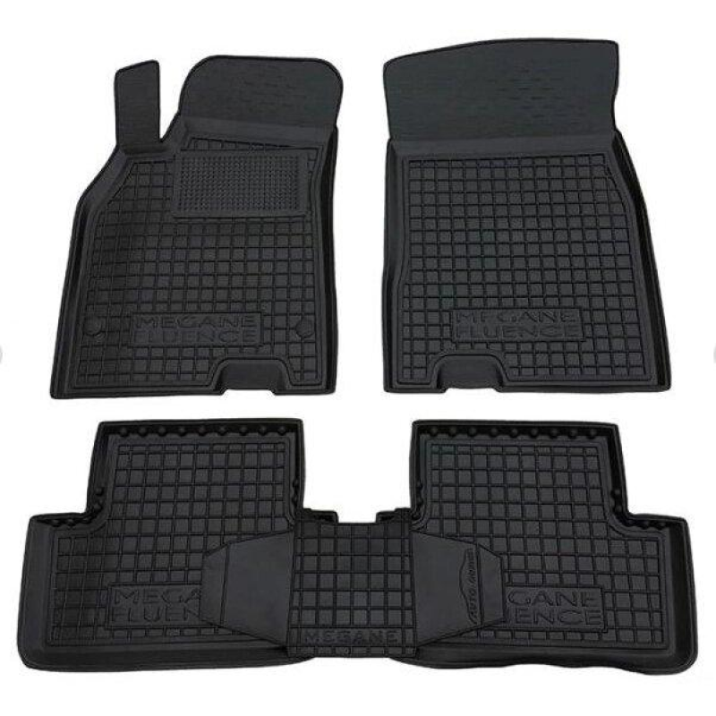 Килимки в салон гумові Avto-Gumm для Renault Megane 3 2009- Hatchback