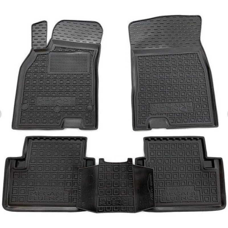Килимки в салон гумові Avto-Gumm для Renault Fluence 09-/Megane 3 Universal 09-